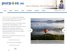 Tablet Screenshot of eatonpurpose.com